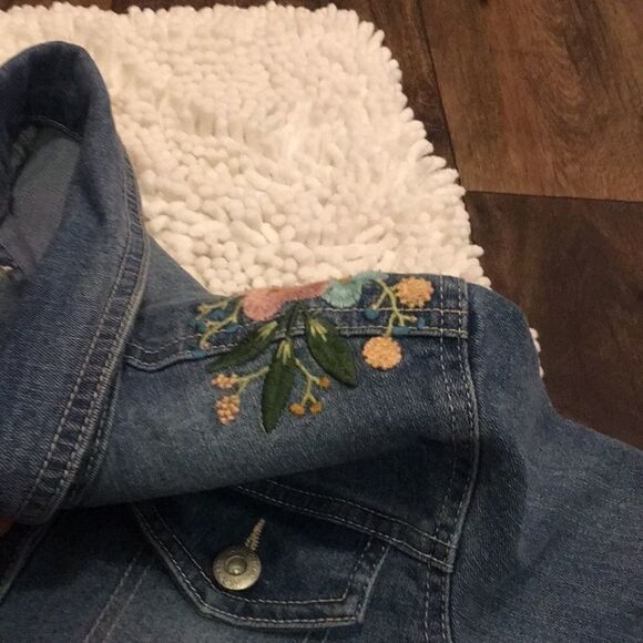Arizona Large 14 Girls Denim Jacket - Picture 6 of 9